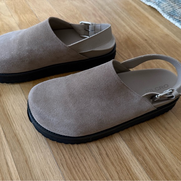 Pilcro Suede Platform Slingback Flats - Picture 5 of 7